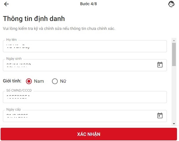 Chọn Hướng dẫn cách mở tài khoản chứng khoán Techcombank (TCBS) Hướng dẫn cách mở tài khoản chứng khoán Techcombank (TCBS) - Hình 6